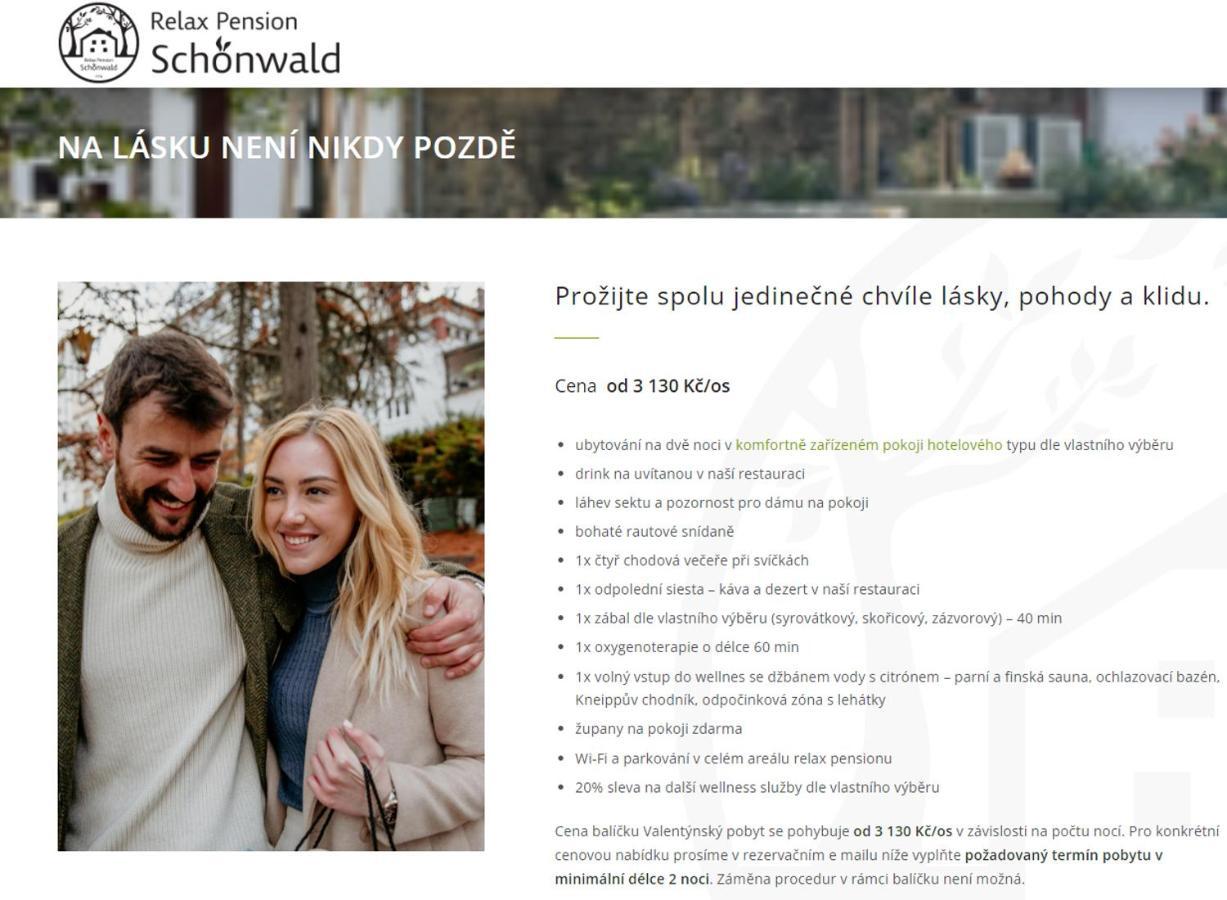 Relax Pension Schonwald Budisov nad Budisovkou Εξωτερικό φωτογραφία
